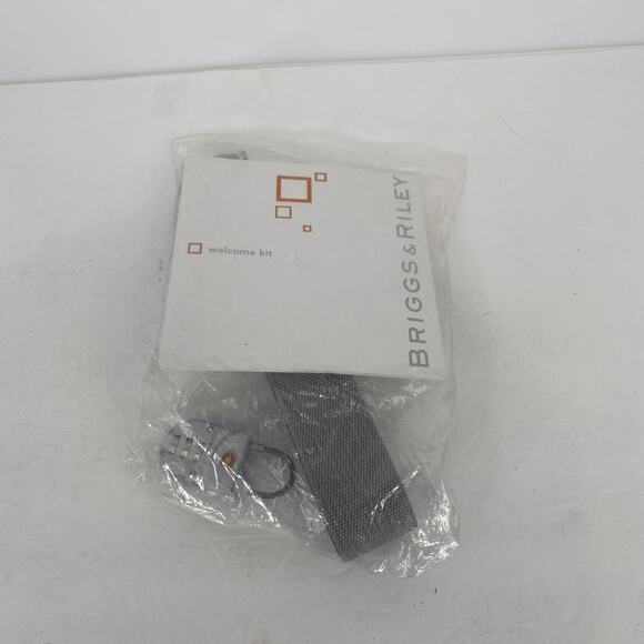 Briggs And Riley Luggage Strap And Lock Gray - Picture 1 of 4